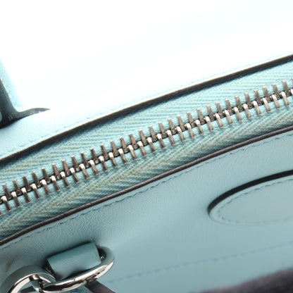 ボリード27 ブルーゼフィール ハンドバッグ ヴォースイフト ライトブルー シルバー金具 A刻印 エルメス バッグ HERMES