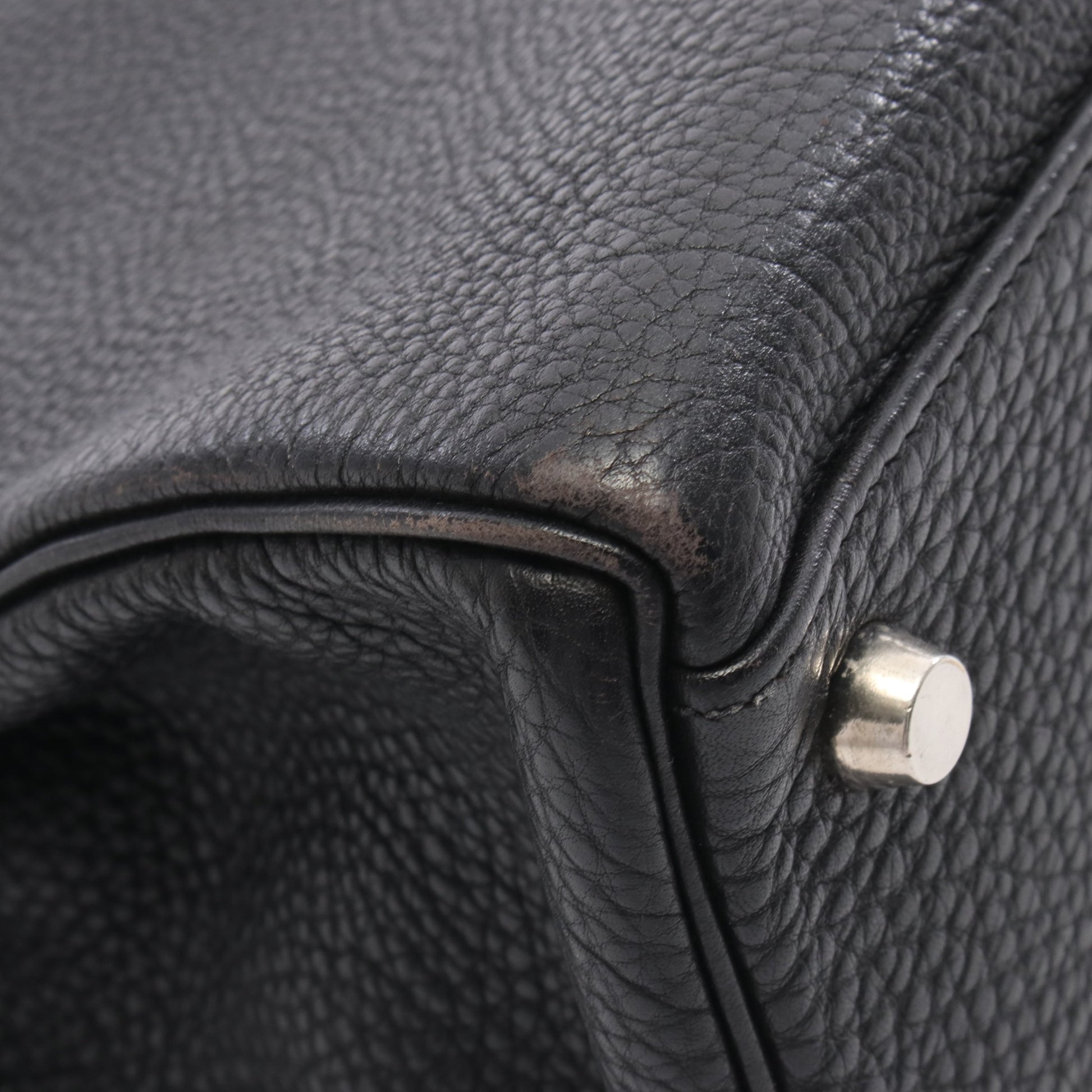ケリー32 ハンドバッグ トゴ ブラック シルバー金具 内縫い 2WAY □E刻印 エルメス バッグ HERMES