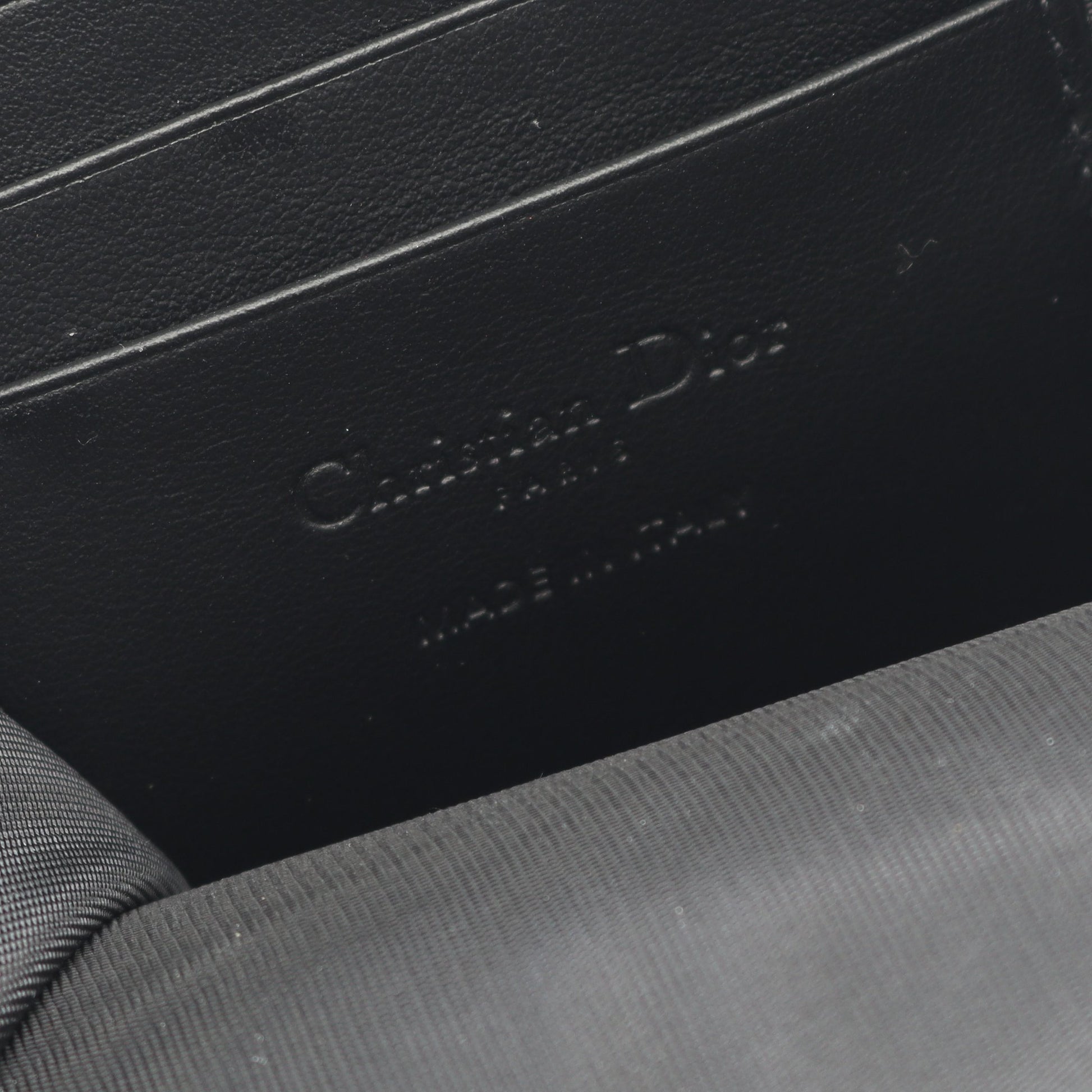 LADY DIOR レディディオール フォンホルダー ハンドバッグ レオパード レザー ピンクパープル ブラック 2WAY クリスチャンディオール バッグ Christian Dior