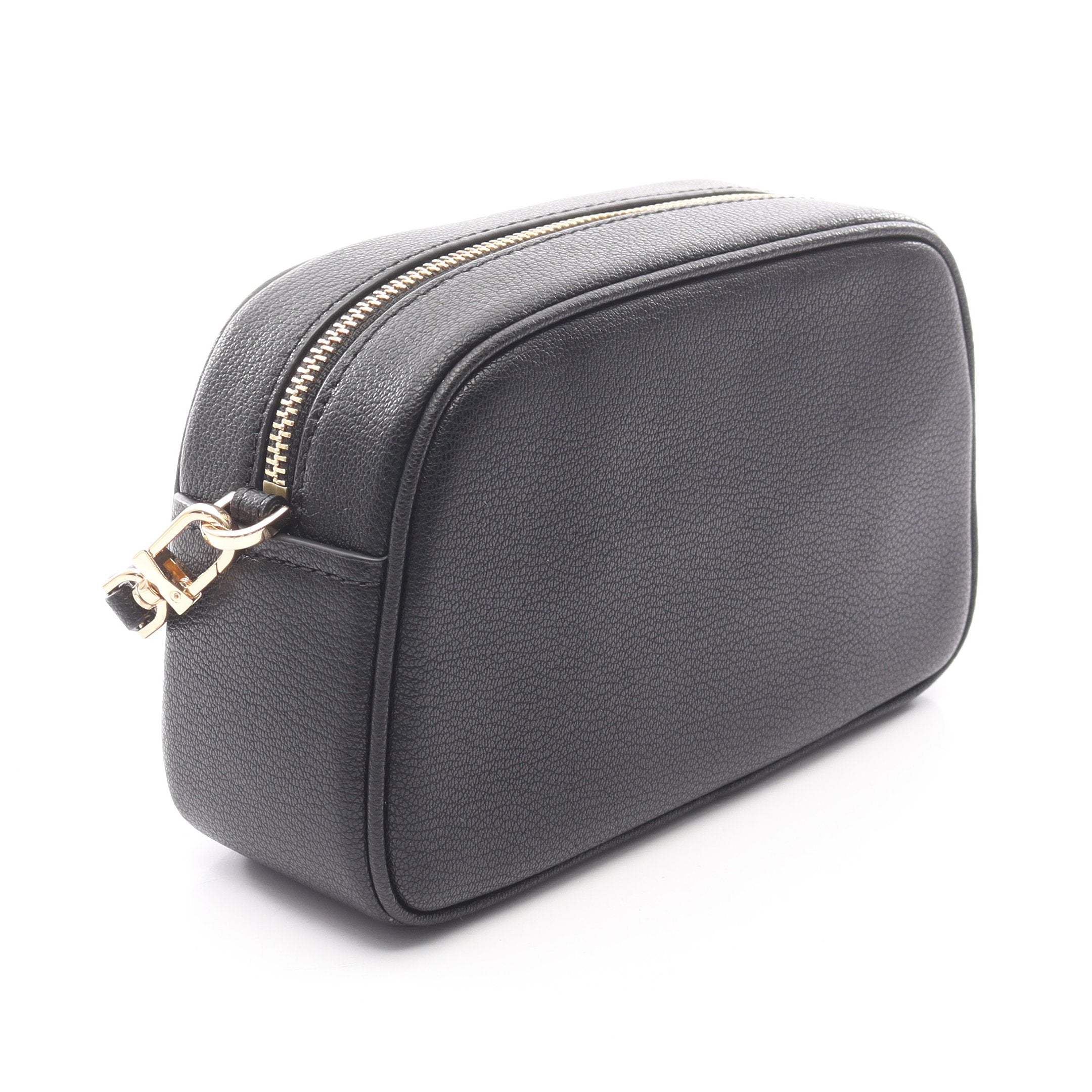 マイケルコース Michael Kors Jet Set Small Camera ショルダーバッグ バッグ レザー レディース ブラック系 32F5GJ6C5L001 【新品】 Jet Set Small Camera ショルダーバッグ レザー ブラック マイケル