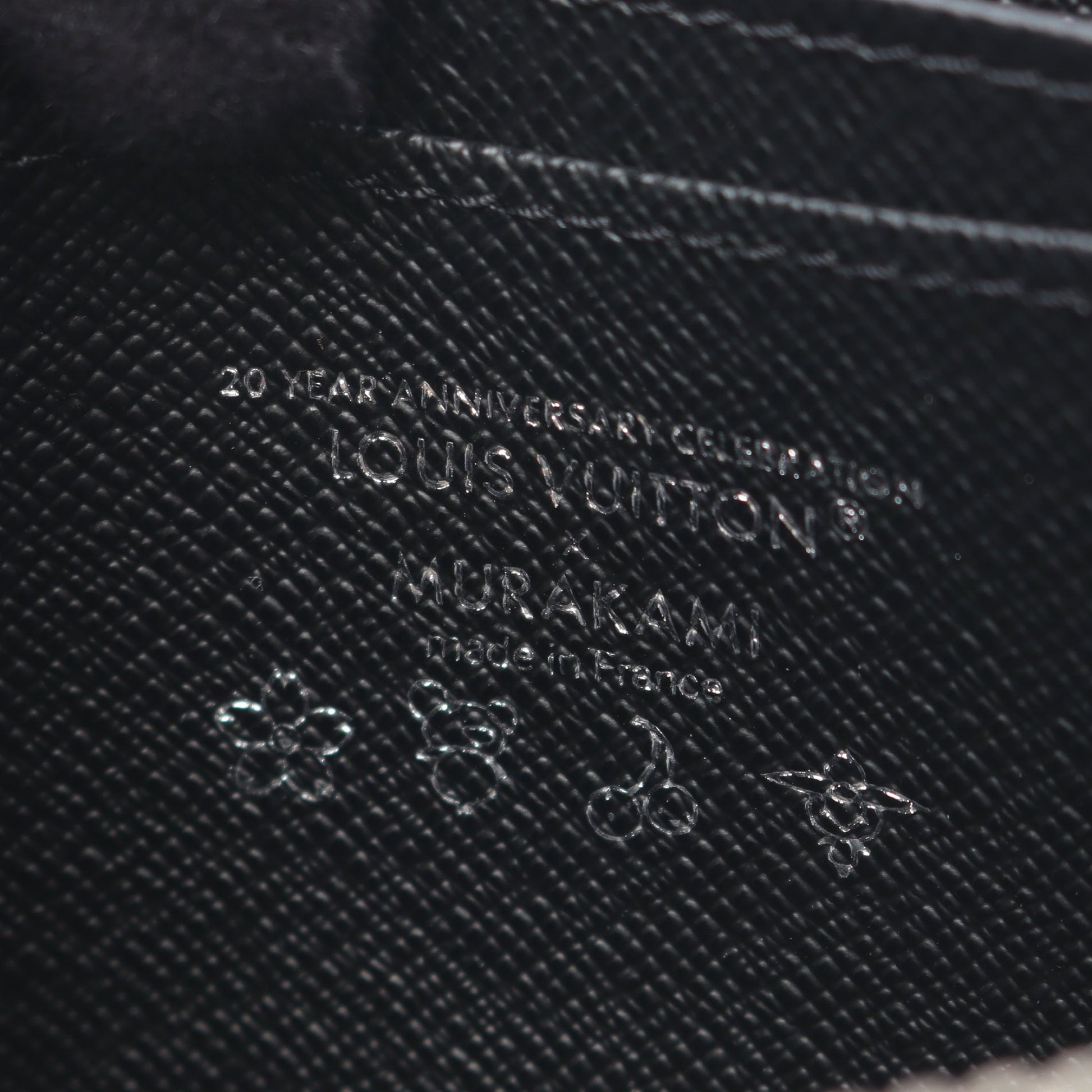 LV × TM ジッピーコインパース モノグラムマルチカラー コインケース PVC ブラック 村上隆コラボ 20周年記念 ルイヴィトン 財布・小物 LOUIS VUITTON