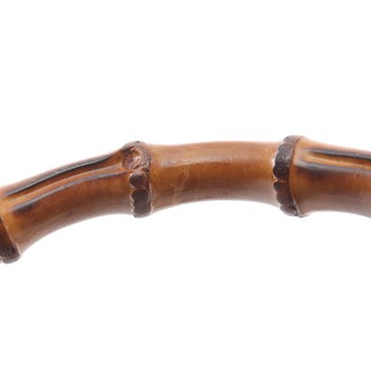 バンブー ハンドバッグ レザー ブラウン 2WAY グッチ バッグ GUCCI