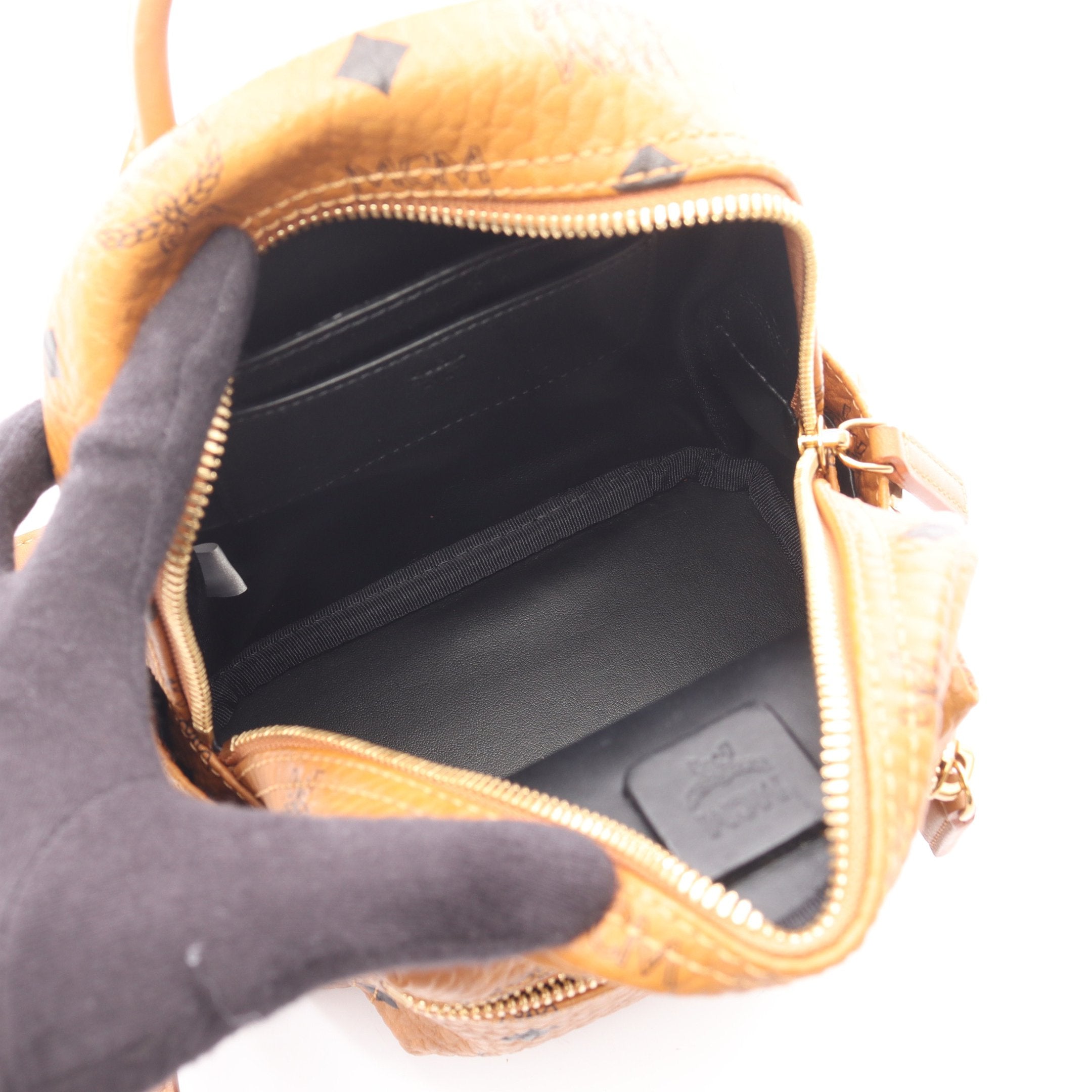 ヴィセトス バックパック リュックサック PVC レザー ライトブラウン ヴィセトス バックパック リュックサック PVC レザー ライトブラウン