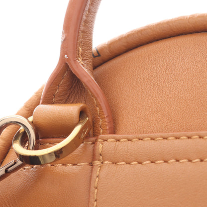 ヴィセトス バックパック リュックサック PVC レザー ライトブラウン スタッズ エムシーエム バッグ MCM