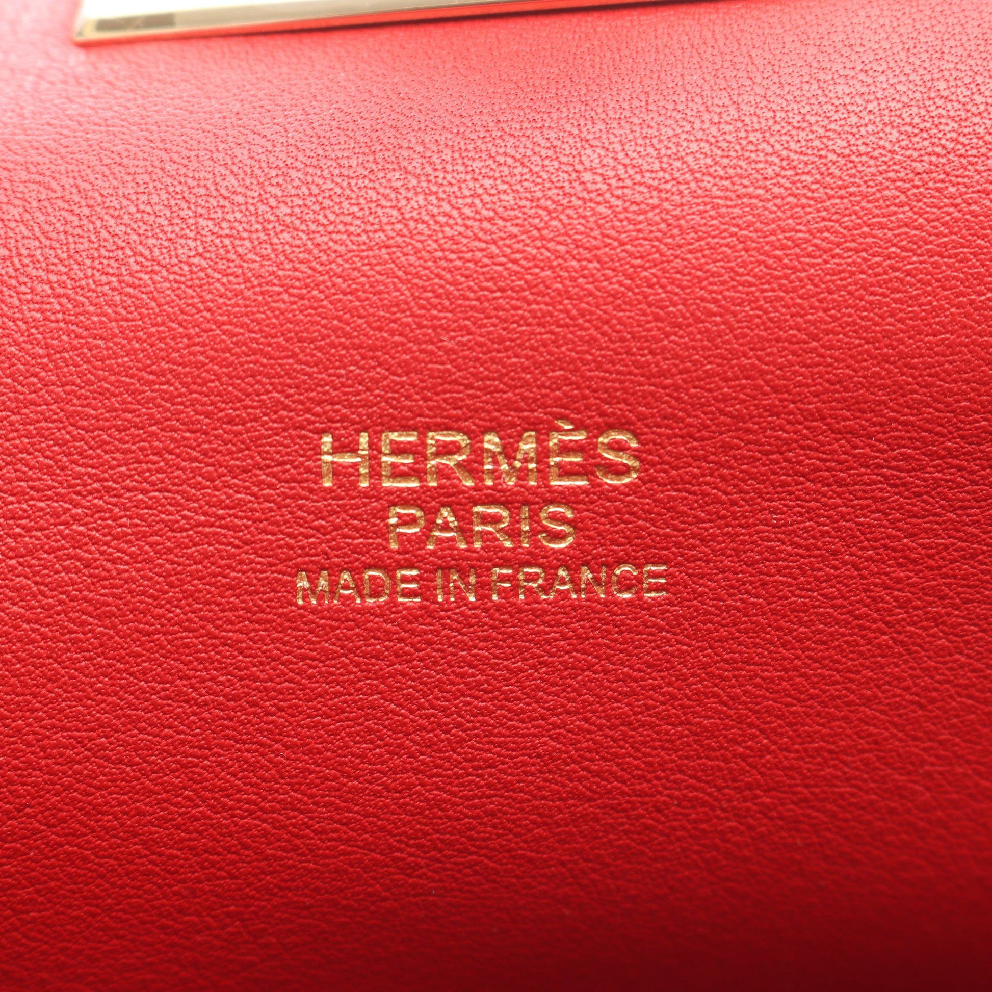 ツールボックス20 ヴァーミリオン ハンドバッグ ヴォースイフト レッド ゴールド金具 2WAY D刻印 エルメス バッグ HERMES