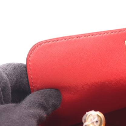 ツールボックス20 ヴァーミリオン ハンドバッグ ヴォースイフト レッド ゴールド金具 2WAY D刻印 エルメス バッグ HERMES