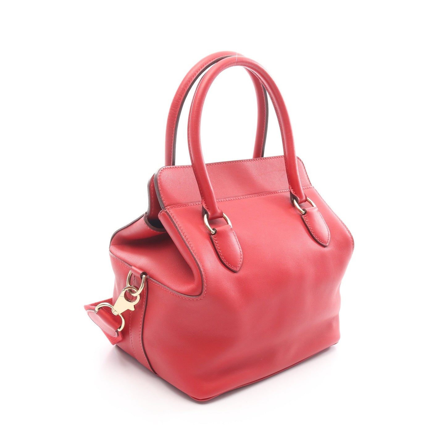 ツールボックス20 ヴァーミリオン ハンドバッグ ヴォースイフト レッド ゴールド金具 2WAY D刻印 エルメス バッグ HERMES