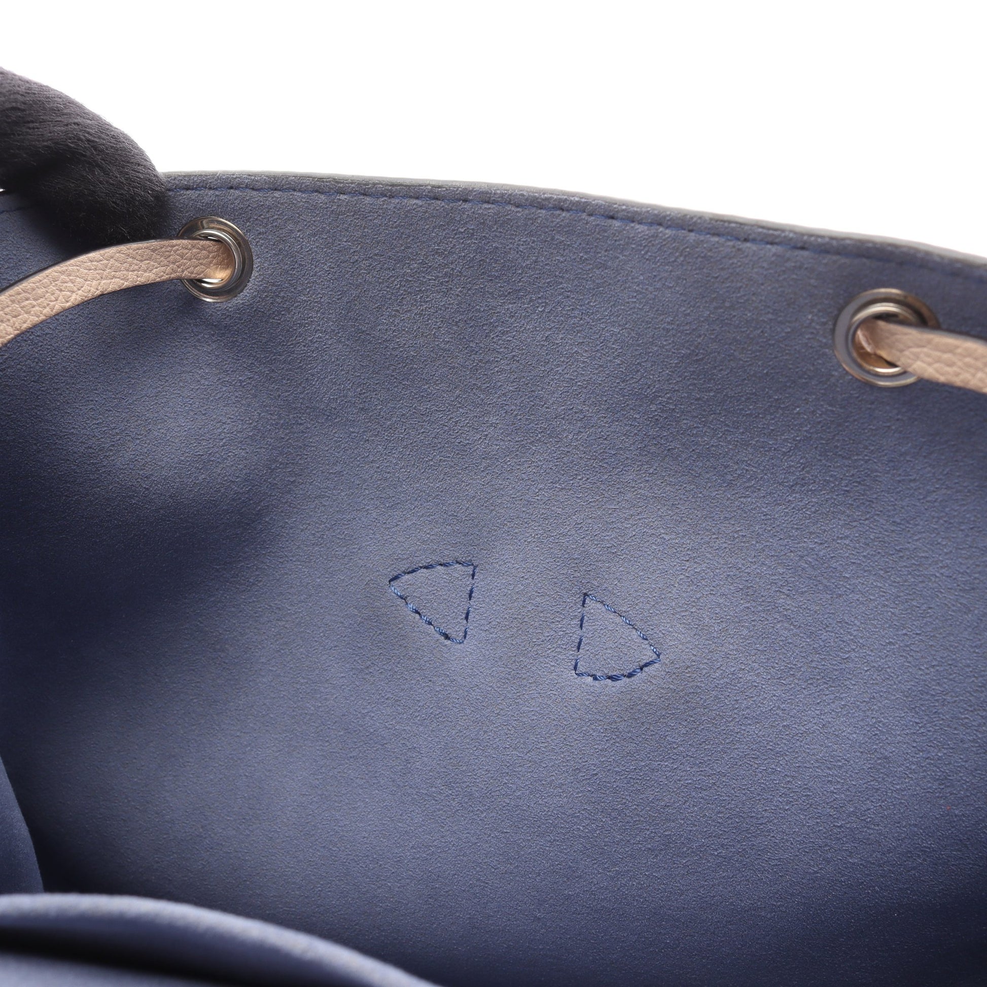 ロックミー バックパック リュックサック レザー ブルー ベージュ ルイヴィトン バッグ LOUIS VUITTON