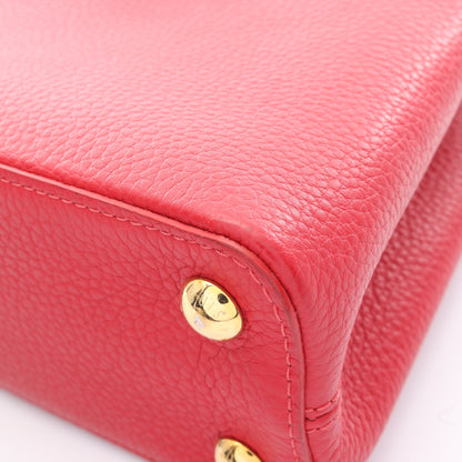カプシーヌBB スカーレット ハンドバッグ トリヨンレザー レッド 2WAY ルイヴィトン バッグ LOUIS VUITTON