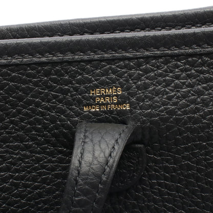 エヴリンTPM ショルダーバッグ トリヨンクレマンス ブラック ゴールド金具 K刻印 エルメス バッグ HERMES