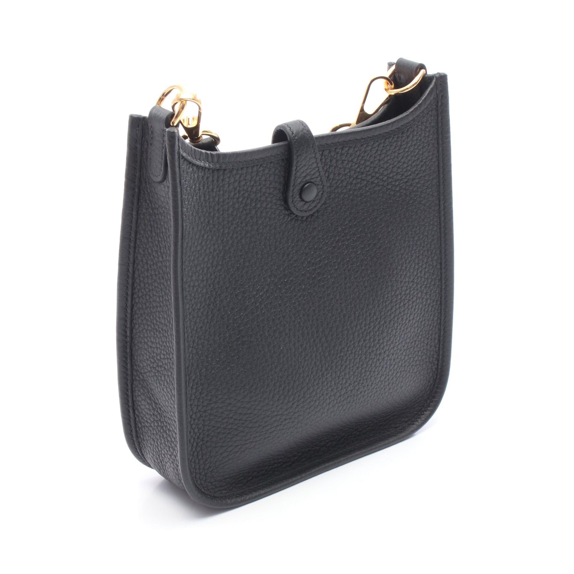 エヴリンTPM ショルダーバッグ トリヨンクレマンス ブラック ゴールド金具 K刻印 エルメス バッグ HERMES