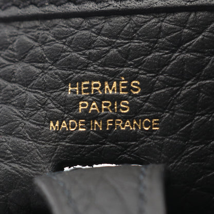 エヴリンTPM アマゾン ショルダーバッグ トリヨンクレマンス ブラック ゴールド金具 W刻印 エルメス バッグ HERMES
