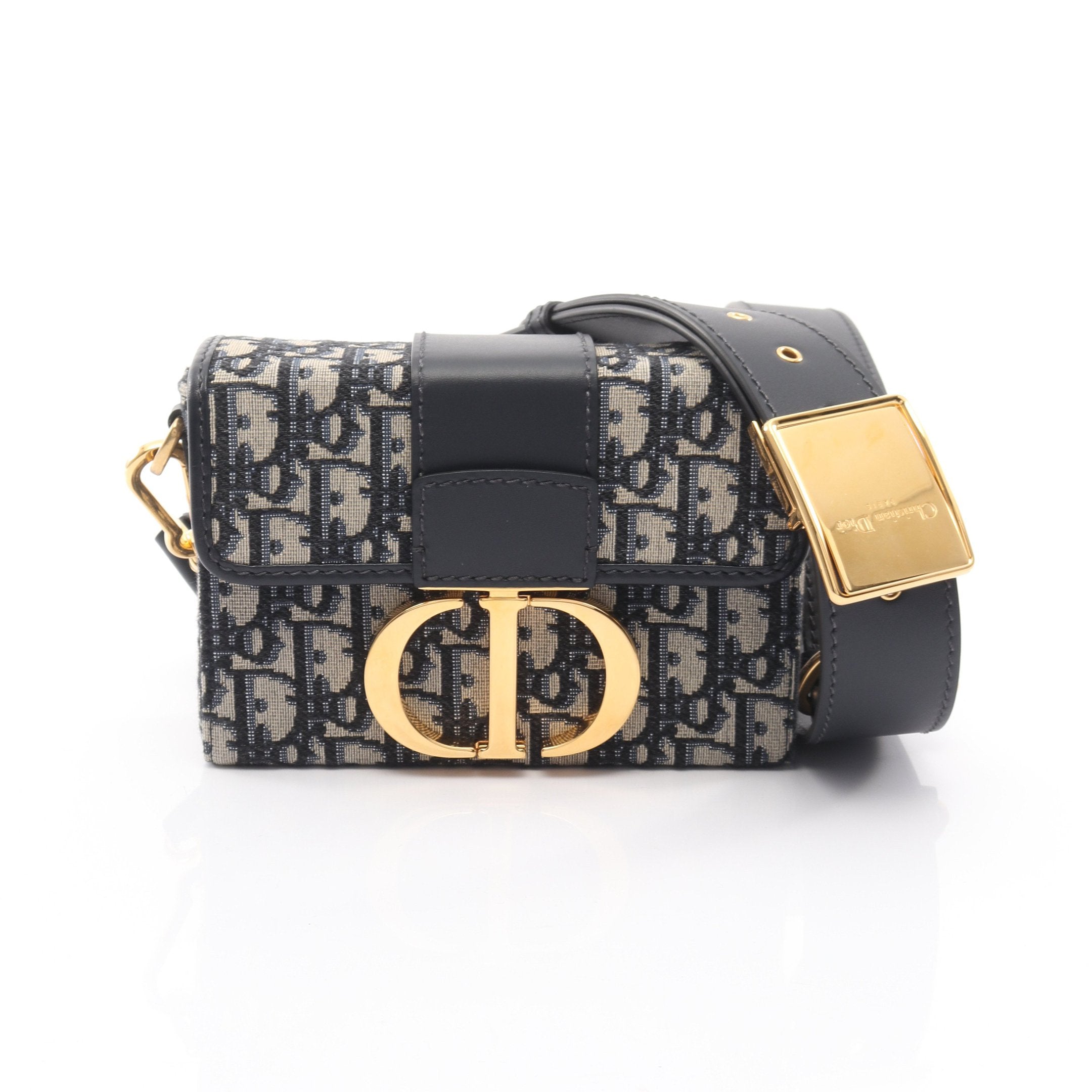 30 MONTAIGNE モンテーニュ ボックス オブリークジャカード ショルダー