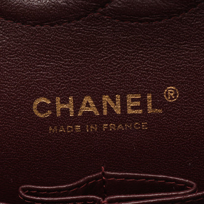 マトラッセ Wフラップ Wチェーンショルダーバッグ キャビアスキン ブラック ゴールド金具 シャネル バッグ CHANEL