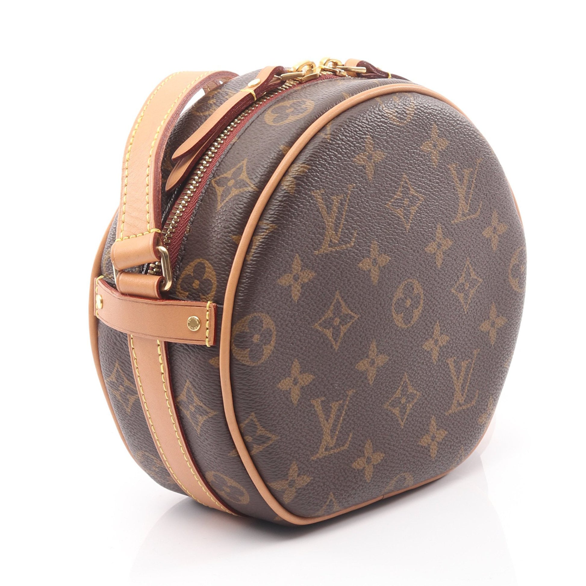 ボワット シャポー スープルPM モノグラム ショルダーバッグ PVC レザー ブラウン ルイヴィトン バッグ LOUIS VUITTON