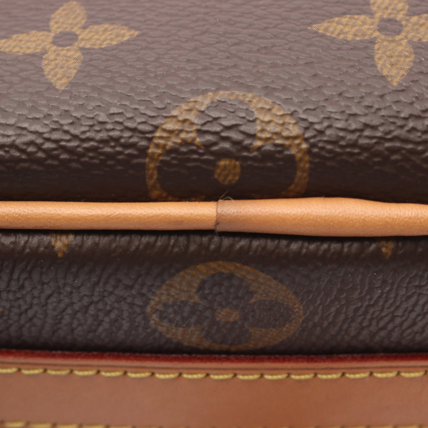 ボワット シャポー スープルPM モノグラム ショルダーバッグ PVC レザー ブラウン ルイヴィトン バッグ LOUIS VUITTON