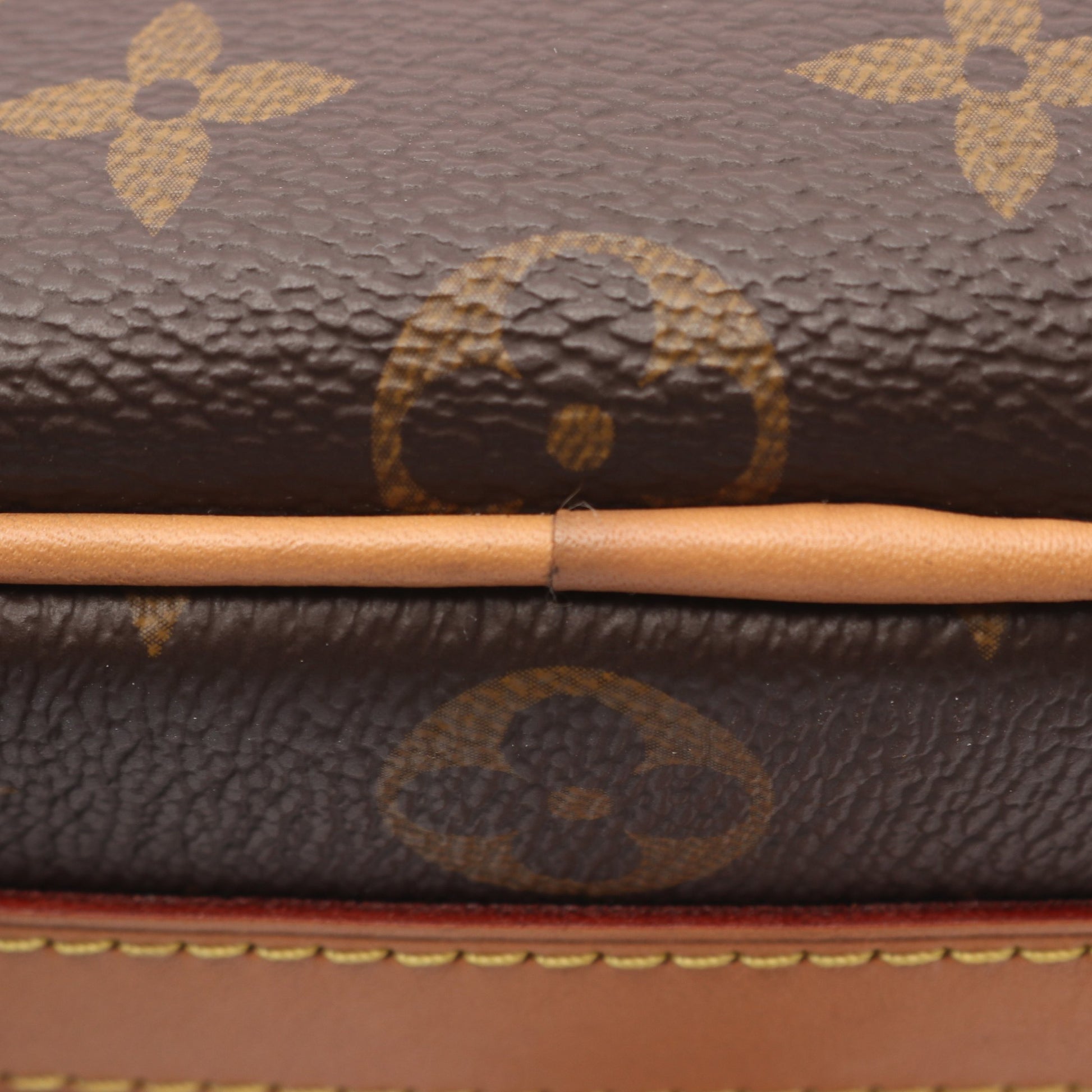 ボワット シャポー スープルPM モノグラム ショルダーバッグ PVC レザー ブラウン ルイヴィトン バッグ LOUIS VUITTON