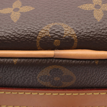 ボワット シャポー スープルPM モノグラム ショルダーバッグ PVC レザー ブラウン ルイヴィトン バッグ LOUIS VUITTON
