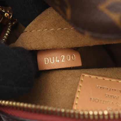 ボワット シャポー スープルPM モノグラム ショルダーバッグ PVC レザー ブラウン ルイヴィトン バッグ LOUIS VUITTON