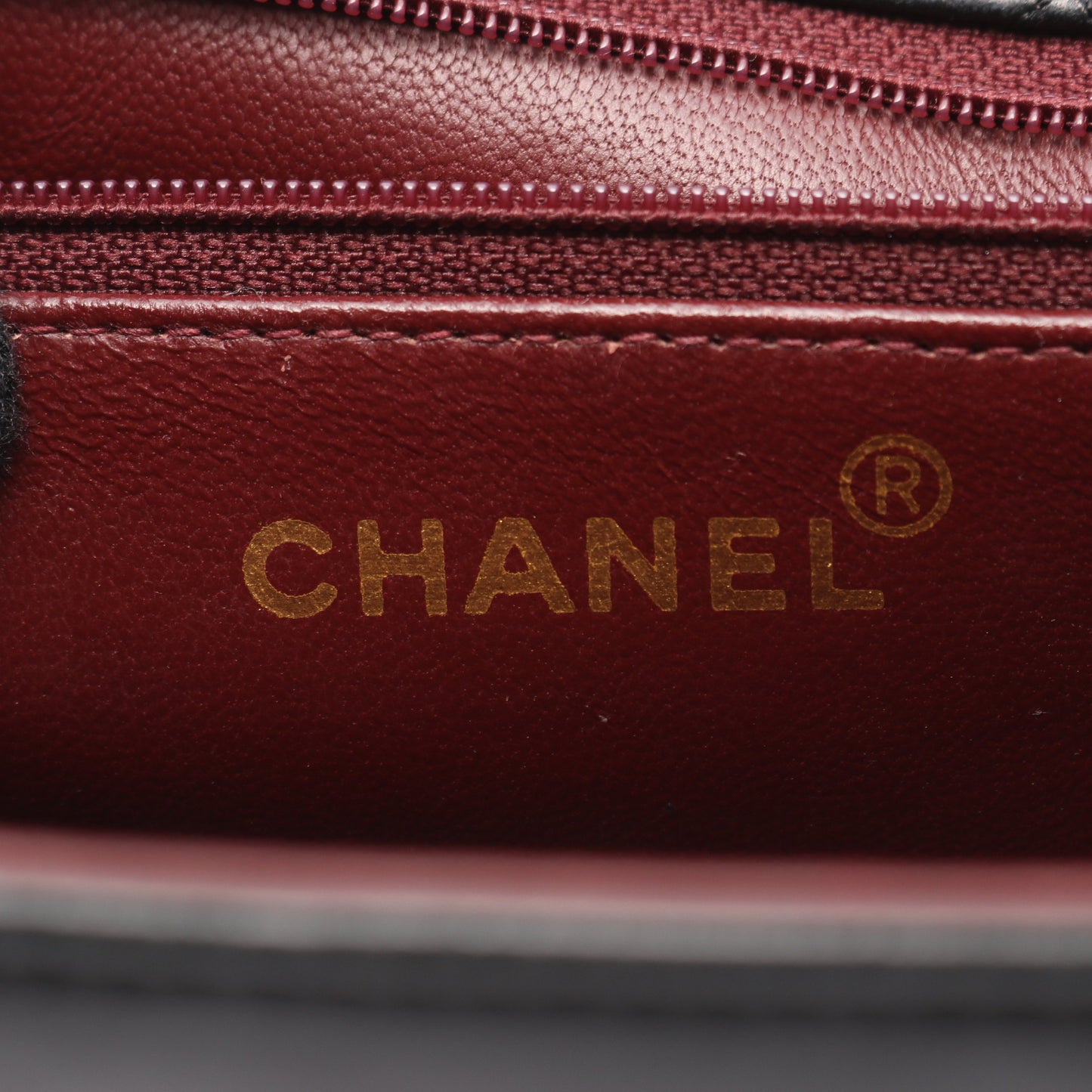 マトラッセ チェーンショルダーバッグ ラムスキン ブラック ゴールド金具 シャネル バッグ CHANEL