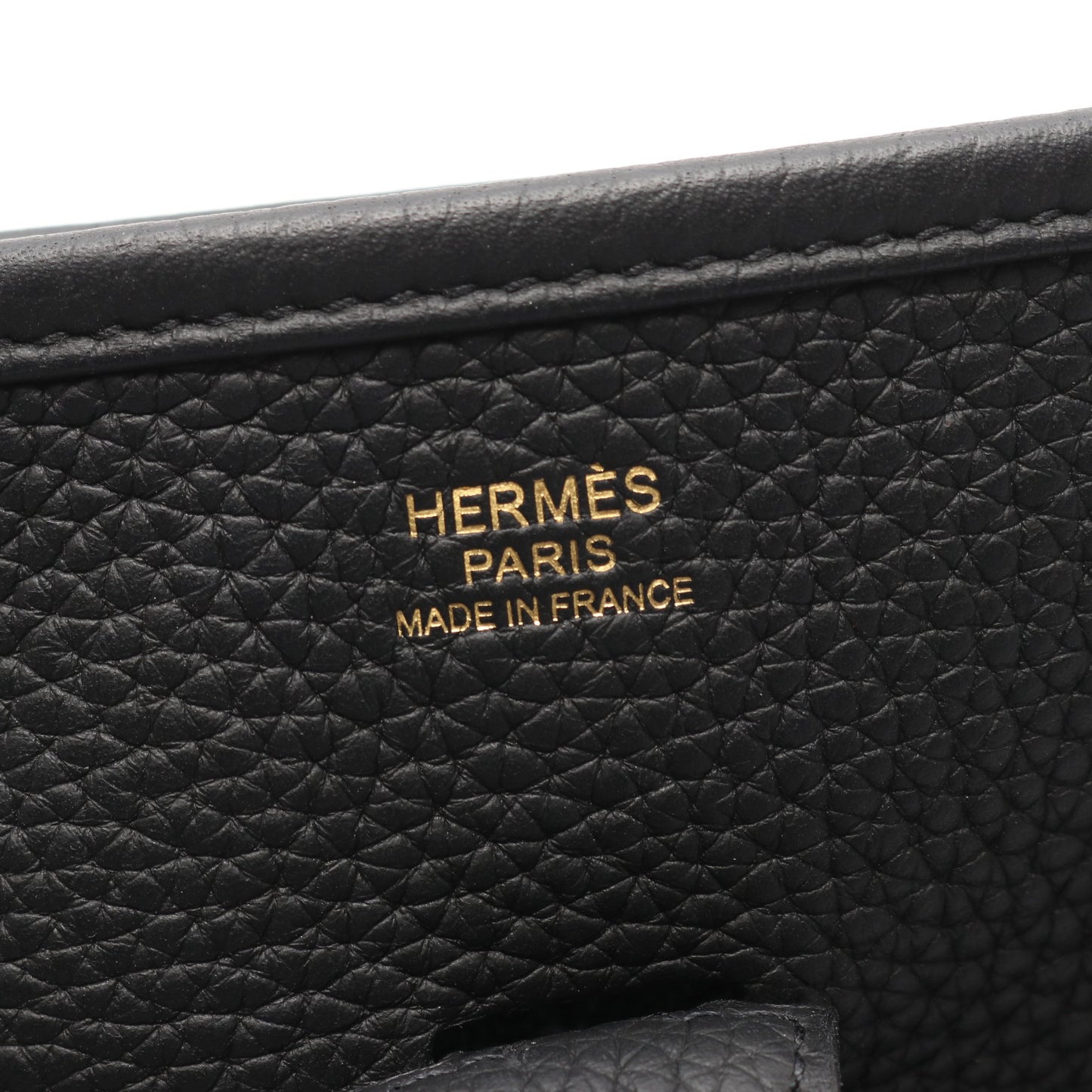 エヴリン 3 トロワ PM ショルダーバッグ トリヨンクレマンス ブラック ゴールド金具 Y刻印 エルメス バッグ HERMES