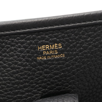 エヴリン 3 トロワ PM ショルダーバッグ トリヨンクレマンス ブラック ゴールド金具 Y刻印 エルメス バッグ HERMES