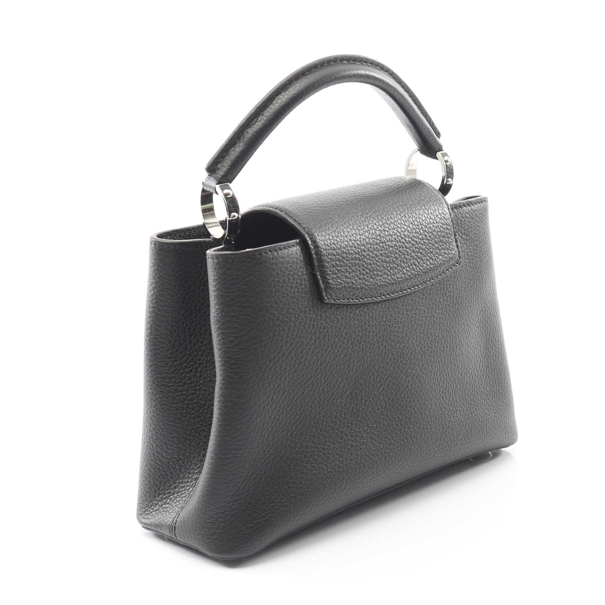 カプシーヌBB ハンドバッグ レザー ブラック 2WAY ルイヴィトン バッグ LOUIS VUITTON