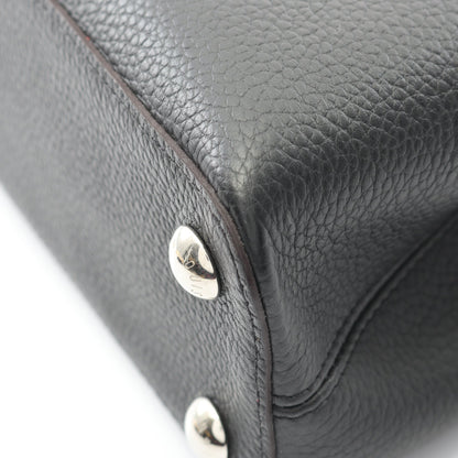 カプシーヌBB ハンドバッグ レザー ブラック 2WAY ルイヴィトン バッグ LOUIS VUITTON