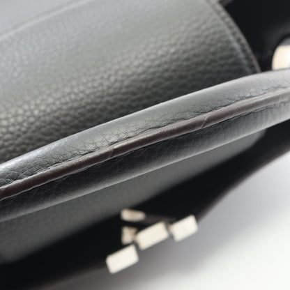 カプシーヌBB ハンドバッグ レザー ブラック 2WAY ルイヴィトン バッグ LOUIS VUITTON