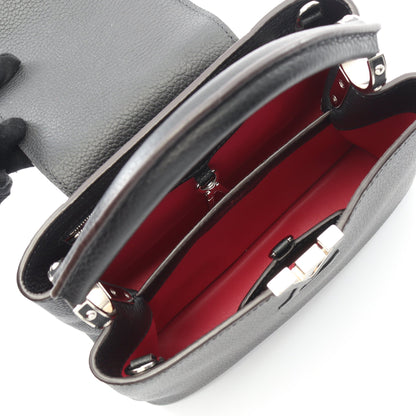 カプシーヌBB ハンドバッグ レザー ブラック 2WAY ルイヴィトン バッグ LOUIS VUITTON