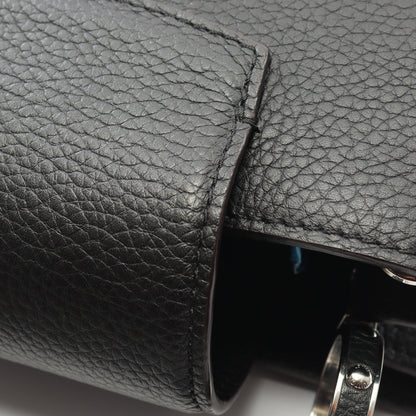 カプシーヌBB ハンドバッグ レザー ブラック 2WAY ルイヴィトン バッグ LOUIS VUITTON