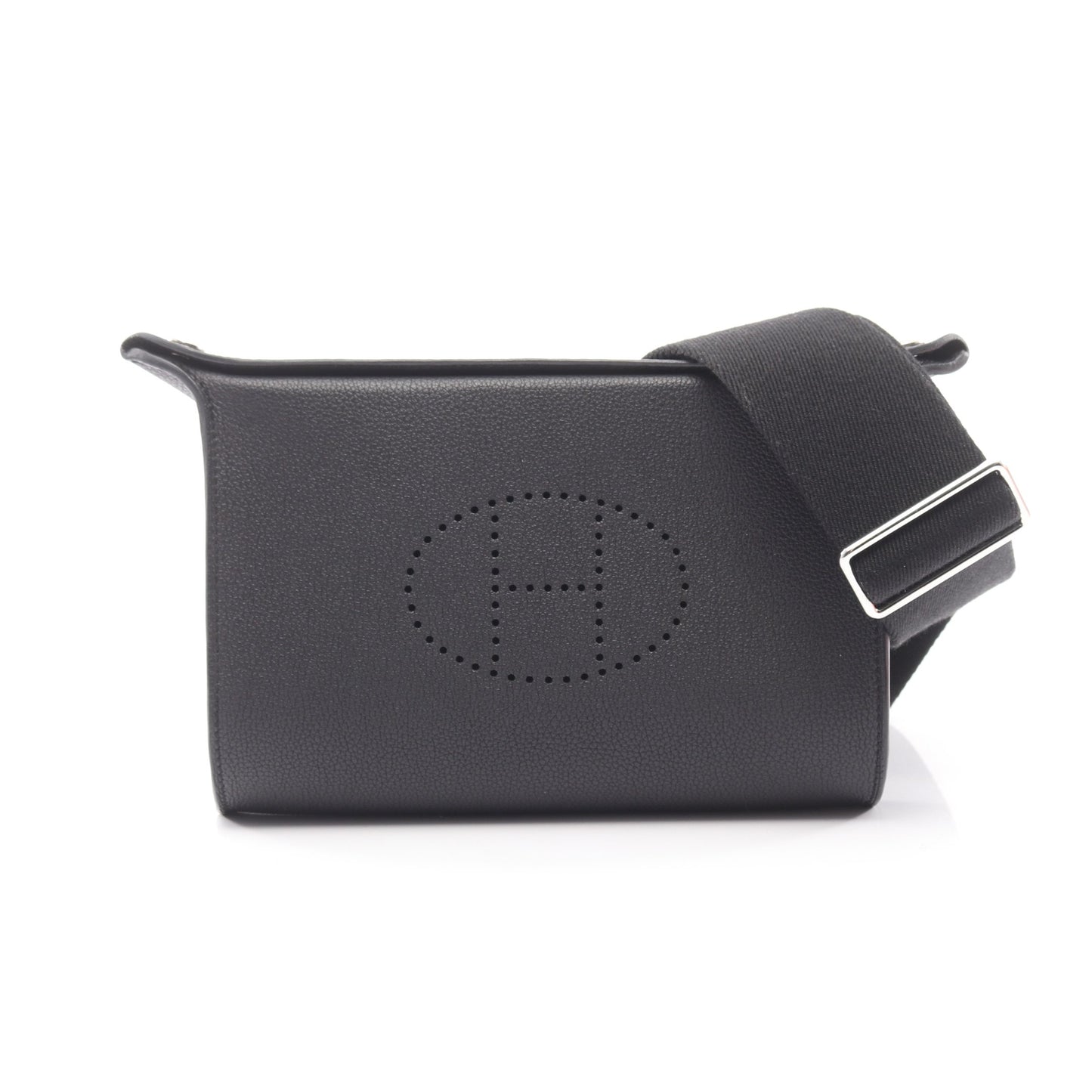 ヴィド ポッシュ ショルダーバッグ トゴ ブラック ゴールド金具 W刻印 エルメス バッグ HERMES