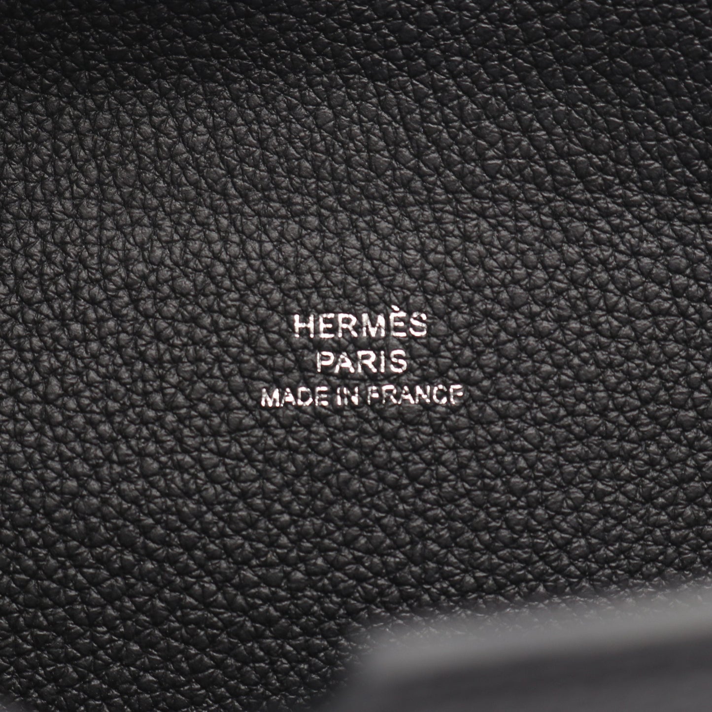 ヴィド ポッシュ ショルダーバッグ トゴ ブラック ゴールド金具 W刻印 エルメス バッグ HERMES