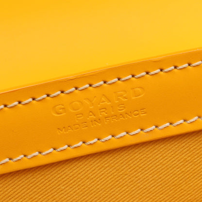 サイゴンPM ハンドバッグ コーティングキャンバス レザー イエロー マルチカラー 2WAY ゴヤール バッグ GOYARD
