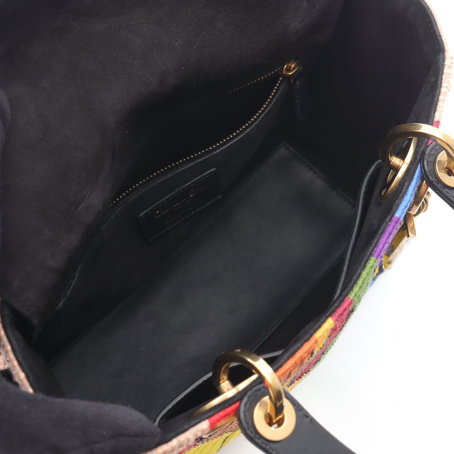 LADY DIOR レディディオール ミディアム ジャッジメント マザーピース タロット ハンドバッグ ファブリック レザー マルチカラー 2WAY クリスチャンディオール バッグ Christian Dior