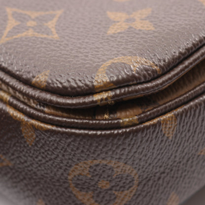 ポシェット メティス MM モノグラムリバース ハンドバッグ PVC レザー ブラウン ブラック ルイヴィトン バッグ LOUIS VUITTON