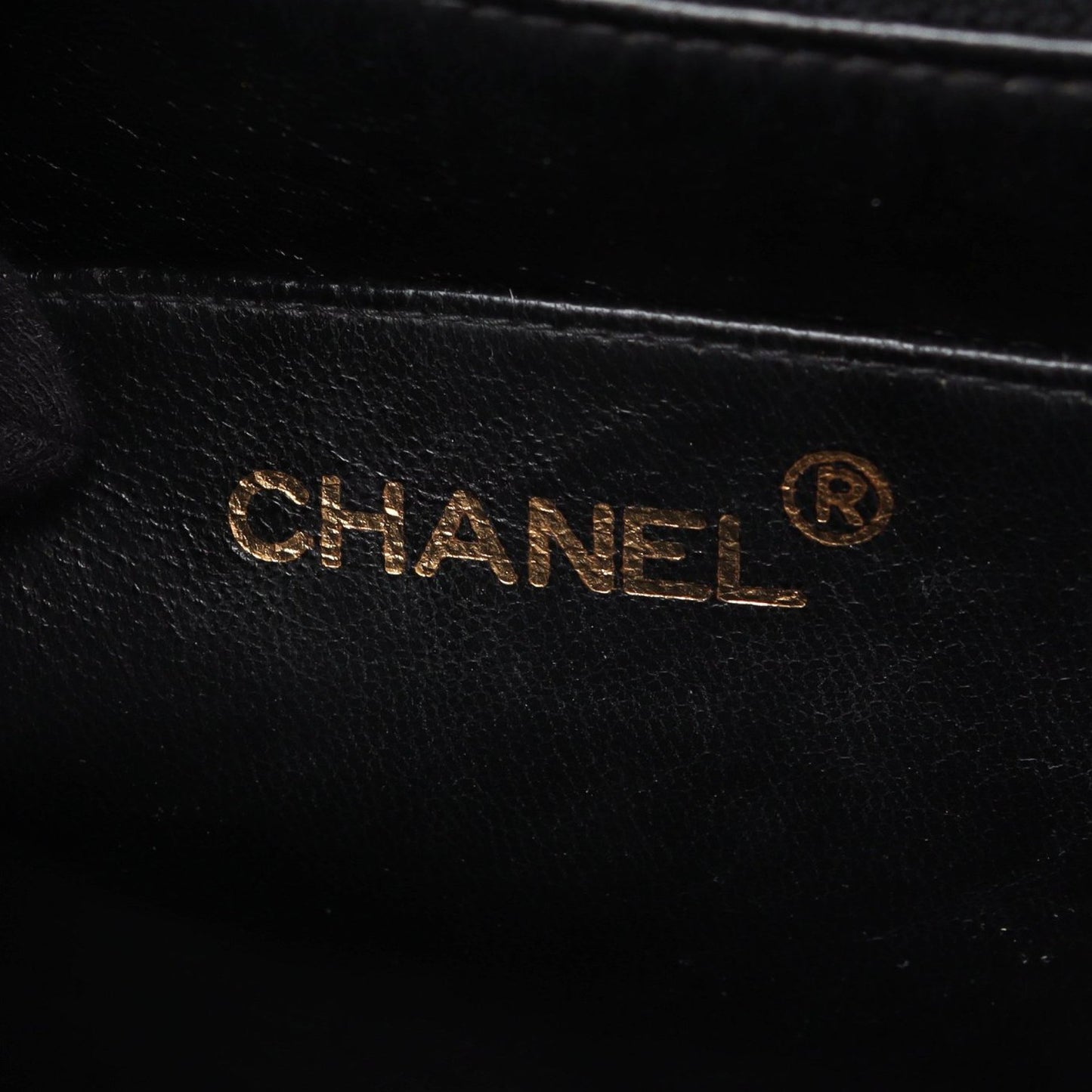 マドモアゼル ハンドバッグ キャビアスキン ブラック ゴールド金具 シャネル バッグ CHANEL
