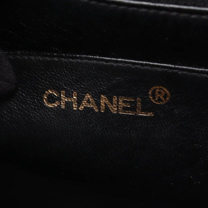 マドモアゼル ハンドバッグ キャビアスキン ブラック ゴールド金具 シャネル バッグ CHANEL