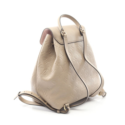 モンスリPM モノグラムアンプラント トゥルトレール バックパック リュックサック レザー グレーベージュ ルイヴィトン バッグ LOUIS VUITTON