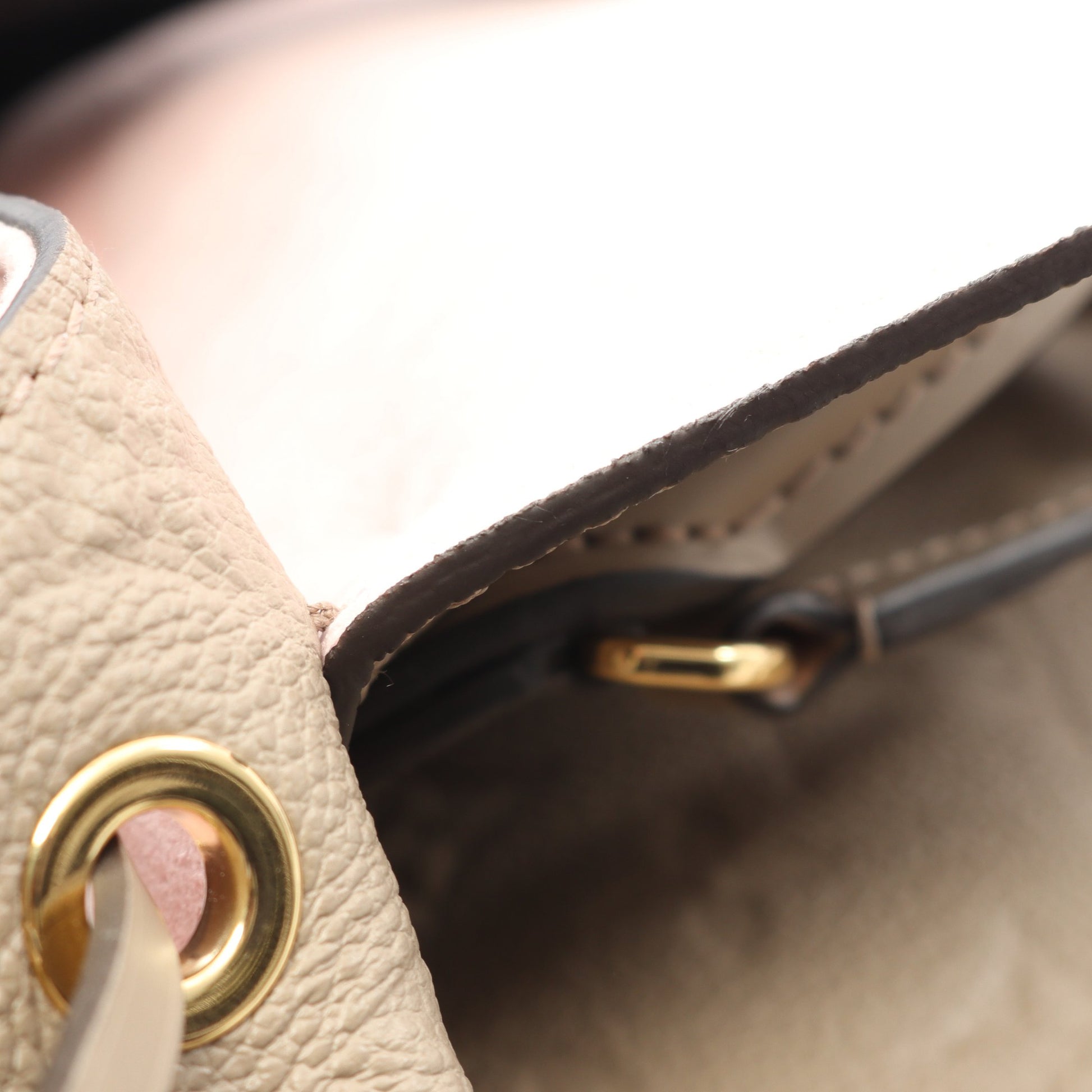 モンスリPM モノグラムアンプラント トゥルトレール バックパック リュックサック レザー グレーベージュ ルイヴィトン バッグ LOUIS VUITTON