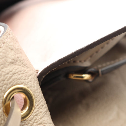モンスリPM モノグラムアンプラント トゥルトレール バックパック リュックサック レザー グレーベージュ ルイヴィトン バッグ LOUIS VUITTON