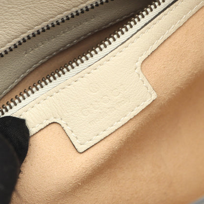 ダイアナ バンブー スモールトート ショルダーバッグ トートバッグ レザー オフホワイト 2WAY バッグ GUCCI