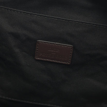 Christian Dior × Peter Doig サドル ショルダーバッグ キャンバス レザー ブルーグリーン ダークブラウン マルチカラー 2WAY クリスチャンディオール バッグ Christian Dior