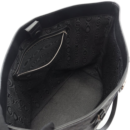 BALENCIAGA × GUCCI ザ ハッカープロジェクト ラージ ショルダーバッグ トートバッグ キャンバス レザー ブラック マルチカラー バレンシアガ バッグ BALENCIAGA