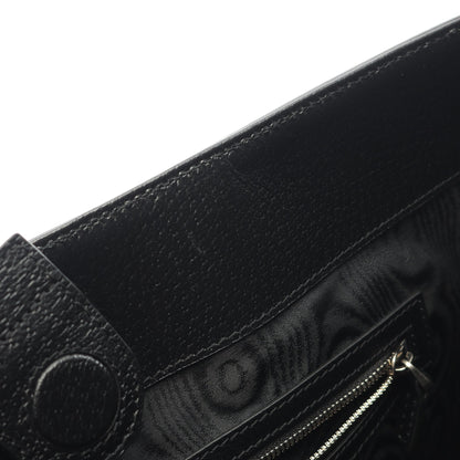 BALENCIAGA × GUCCI ザ ハッカープロジェクト ラージ ショルダーバッグ トートバッグ キャンバス レザー ブラック マルチカラー バレンシアガ バッグ BALENCIAGA