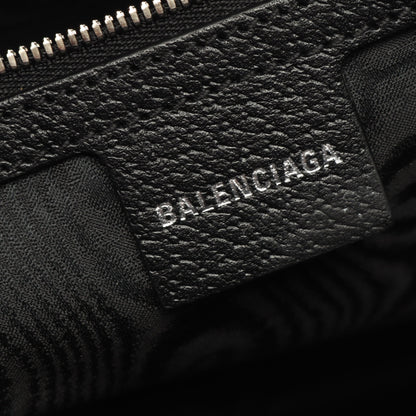 BALENCIAGA × GUCCI ザ ハッカープロジェクト ラージ ショルダーバッグ トートバッグ キャンバス レザー ブラック マルチカラー バレンシアガ バッグ BALENCIAGA