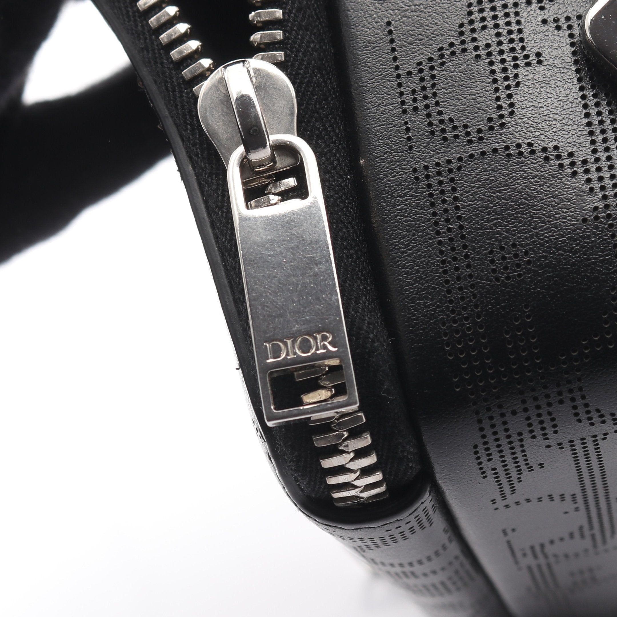 オブリーク ギャラクシー ショルダーバッグ レザー ブラック