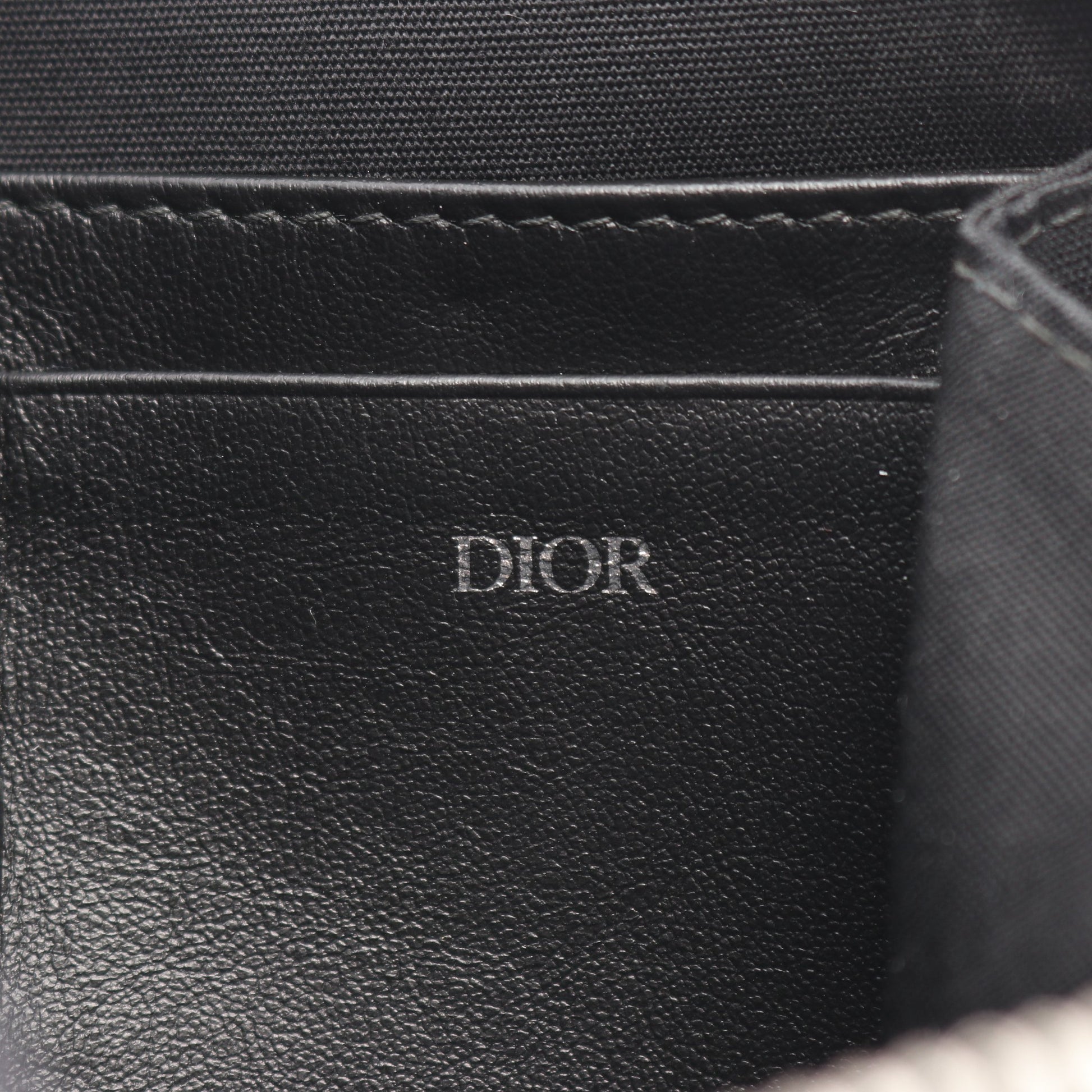 オブリーク ギャラクシー ショルダーバッグ レザー ブラック ディオール バッグ DIOR