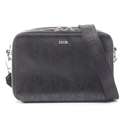 オブリーク ギャラクシー ショルダーバッグ レザー ブラック ディオール バッグ DIOR