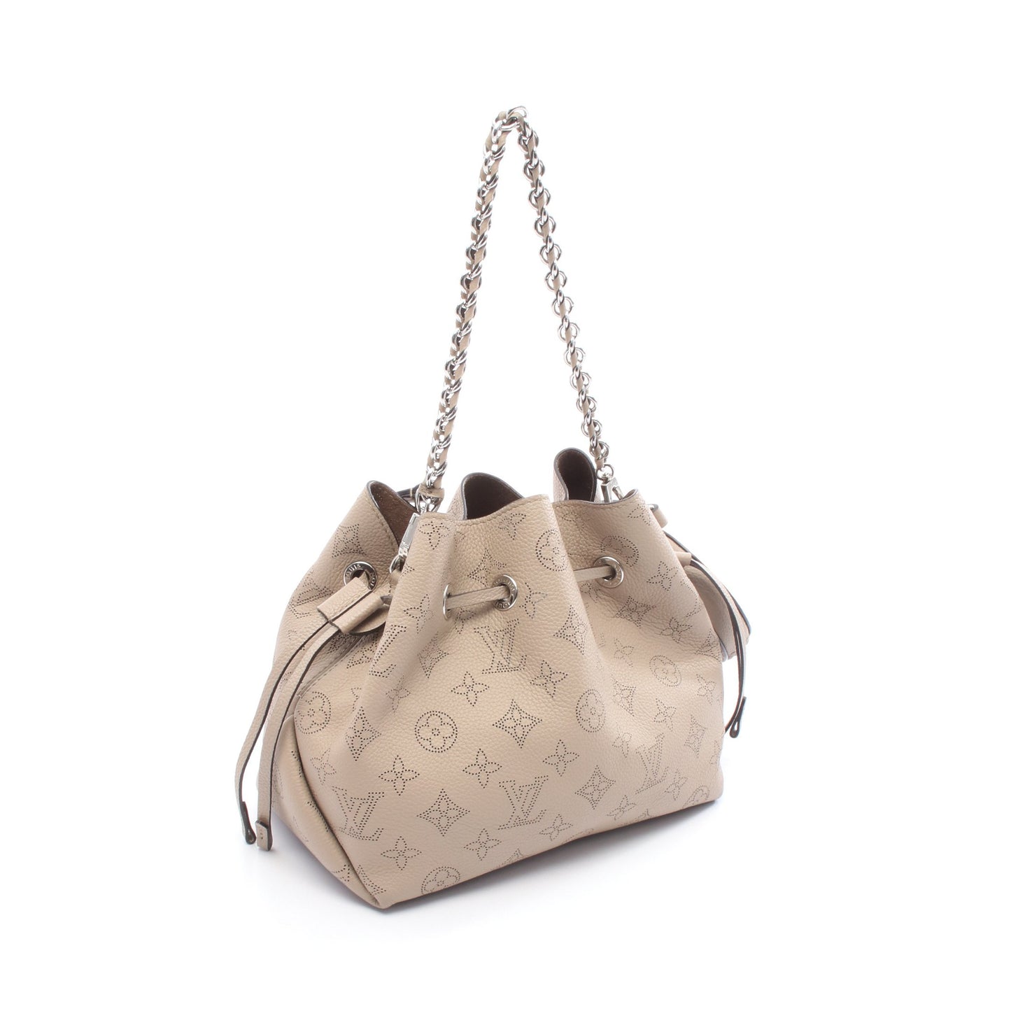 ベラ マヒナ ガレ チェーンハンドバッグ レザー グレーベージュ ルイヴィトン バッグ LOUIS VUITTON